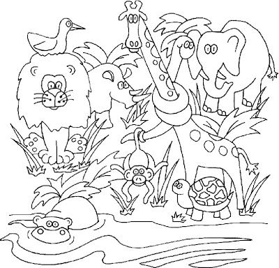 Jungle coloring pages for kids our preschool homeschool blog jungle kittens eyeslighthouse animal coloring pages coloring pages zoo animal coloring pages