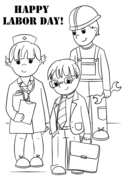 Labor day coloring pages free coloring pages