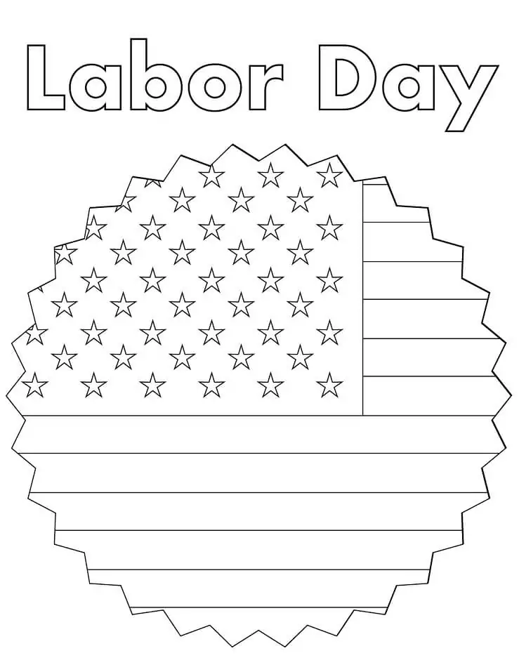 Labor day malvorlagen