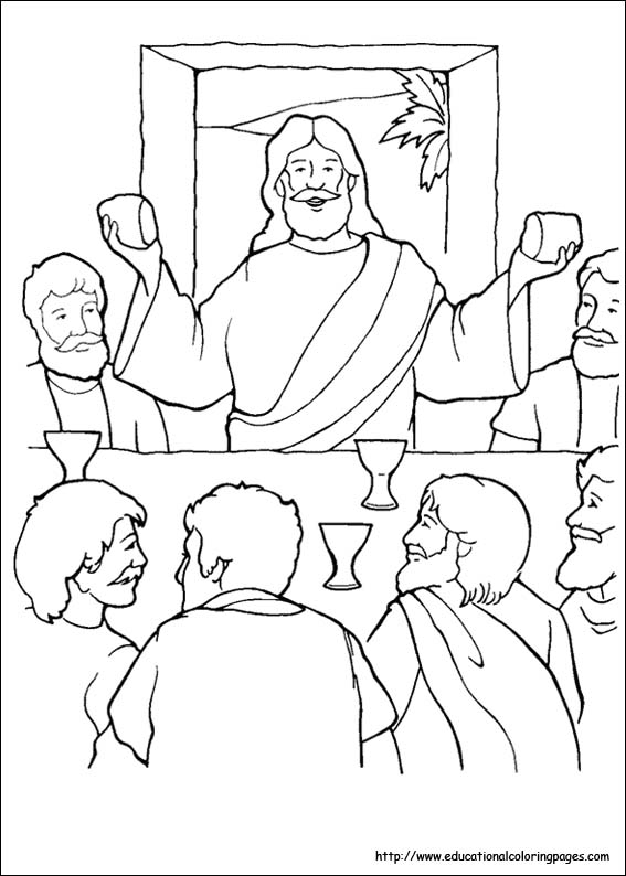 Bible stories coloring pages