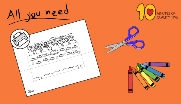 The last supper craft â minutes of quality time