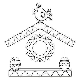Page nest coloring pages preschool images