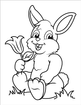 Easter coloring book for kids ages