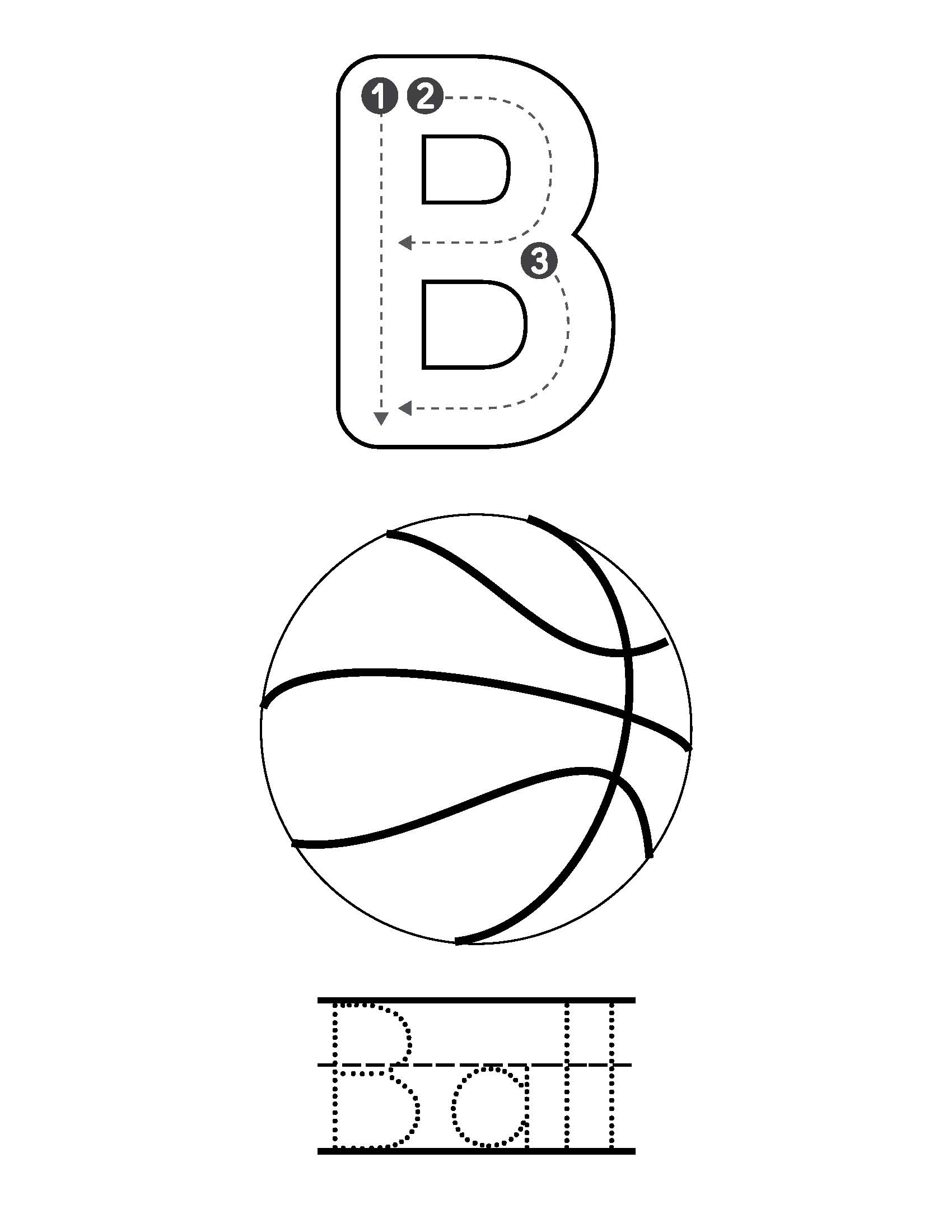 Alphabet coloring book a