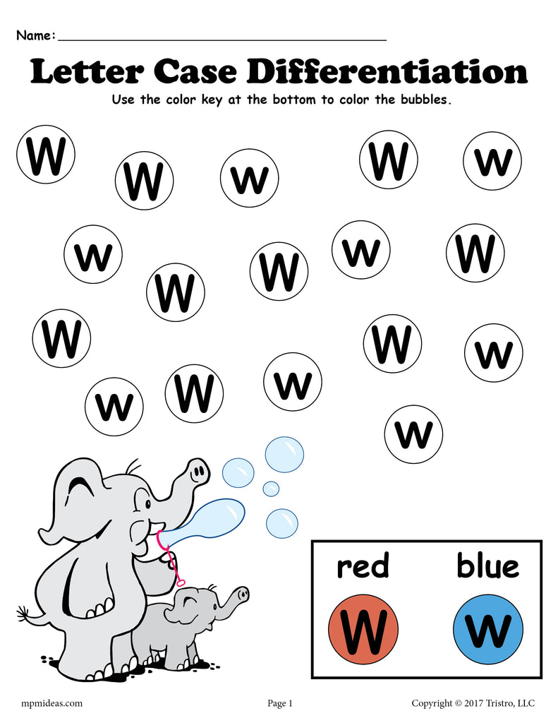 Letter w do