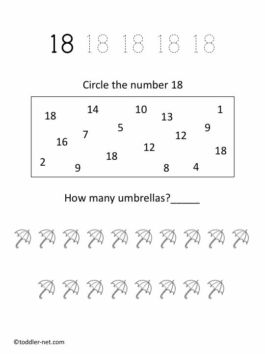 Number worksheet number printable numbers numbers preschool