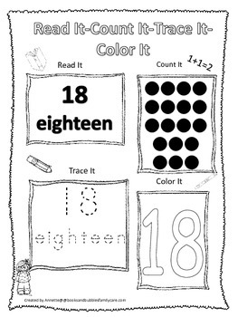 Number worksheets tpt