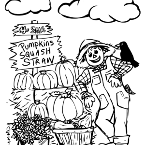 Pumpkin coloring pages printable for free download