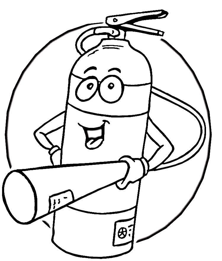 Kids coloring pages â random lake fire department