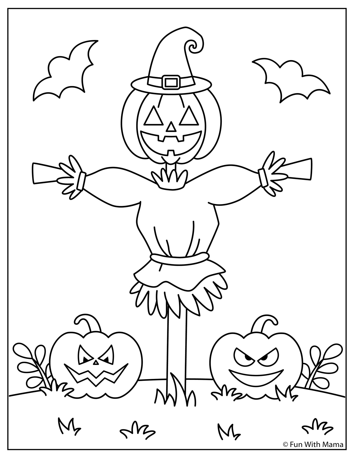 Halloween coloring pages