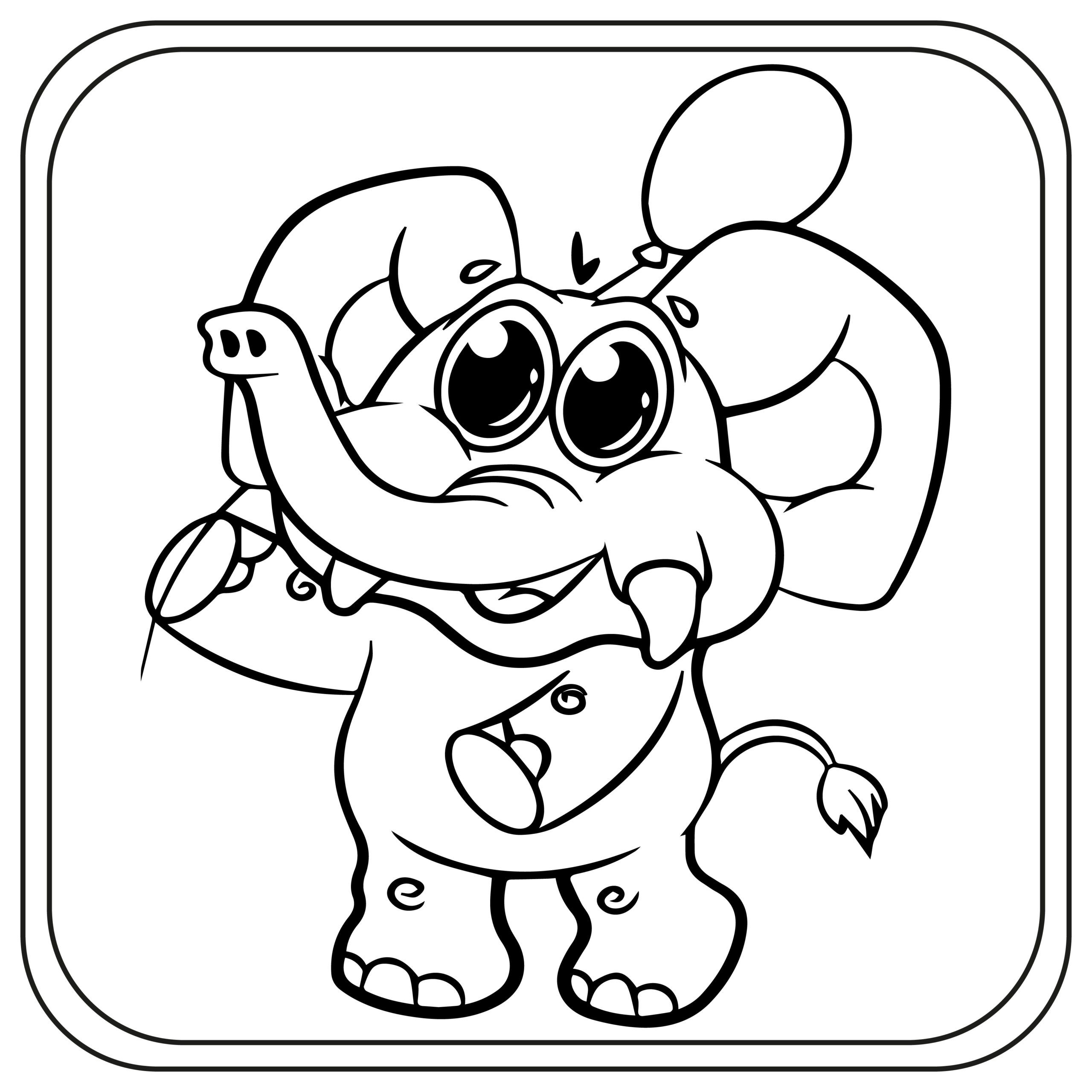 Elephant coloring pages preschool kindergarten first grade made by teachers