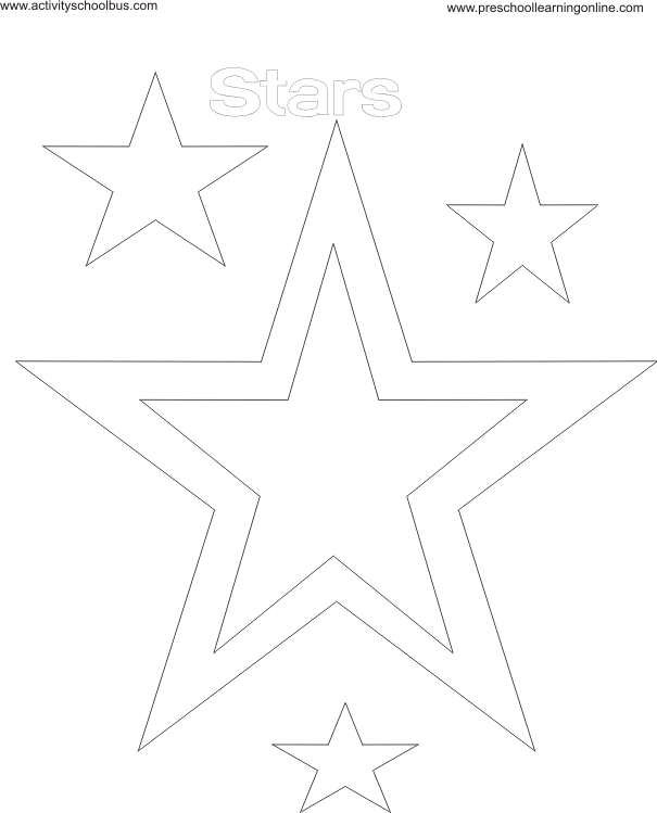 Kids shapes coloring pages patterns