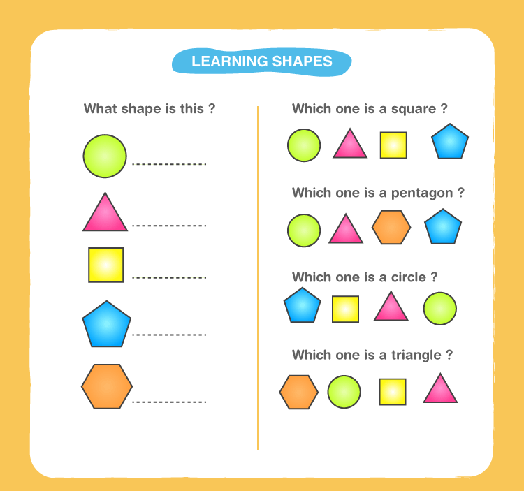 Preschool shapes worksheets free printable shapes worksheets