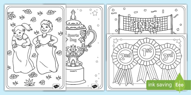 Sports day louring sheets