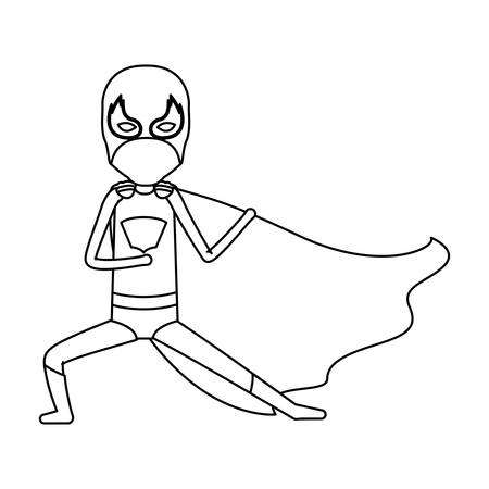 Super hero coloring page stock vector illustration and royalty free super hero coloring page clipart