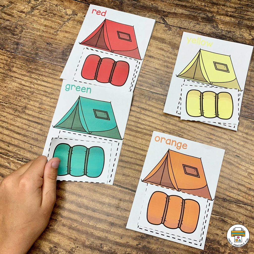 Camping activity pack