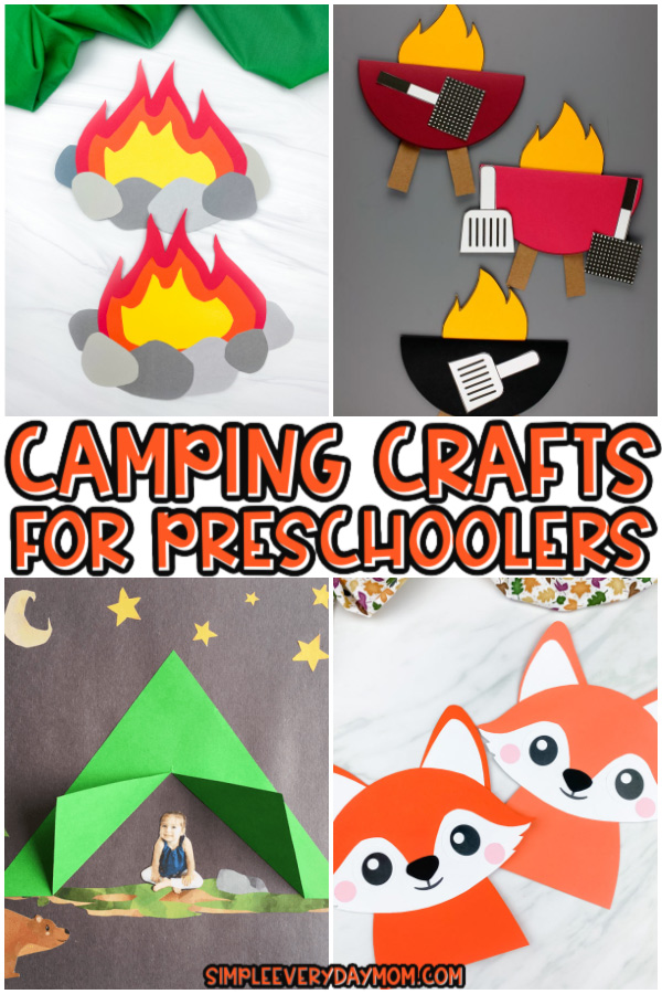 Awesome camping crafts for preschoolers