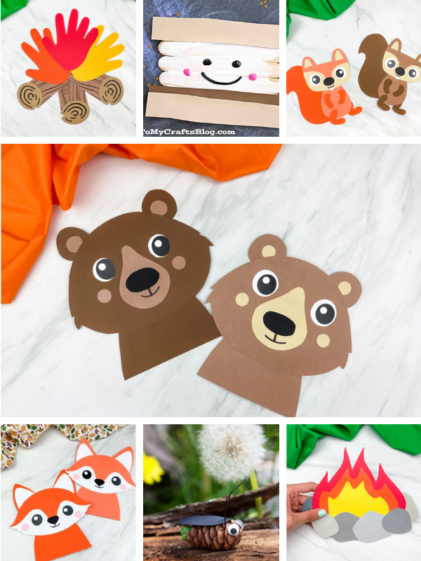 Awesome camping crafts for preschoolers