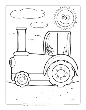 Fall coloring pages for kids