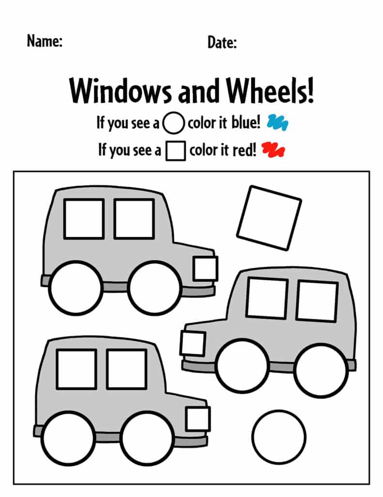 Free printable transportation worksheets for kids â the hollydog blog