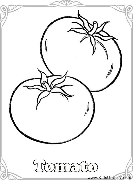 Kids under vegetables coloring pages vegetable coloring pages coloring pages fruit coloring pages