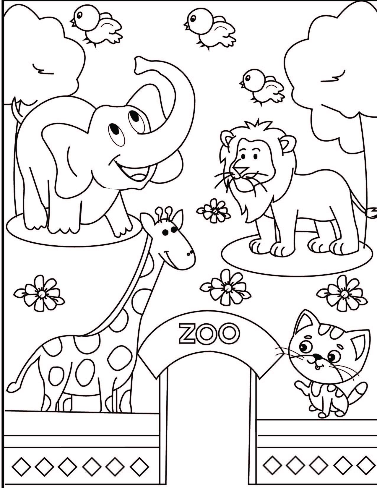Design unique digital coloring pages for kidskdp childrens by mamoonasadia