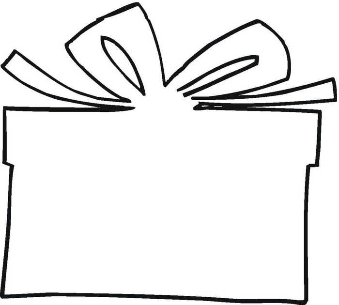 Gift and presents coloring pages pdf for kids