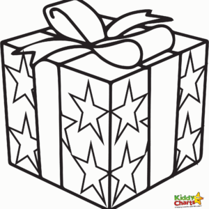 Gift box coloring pages printable for free download