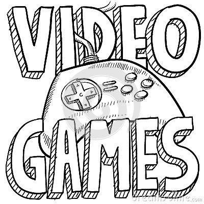 Activity game designer drawing games fun drawing games sport illustration