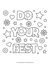 Enjoy today coloring page â free printable pdf from