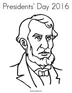 President coloring pages