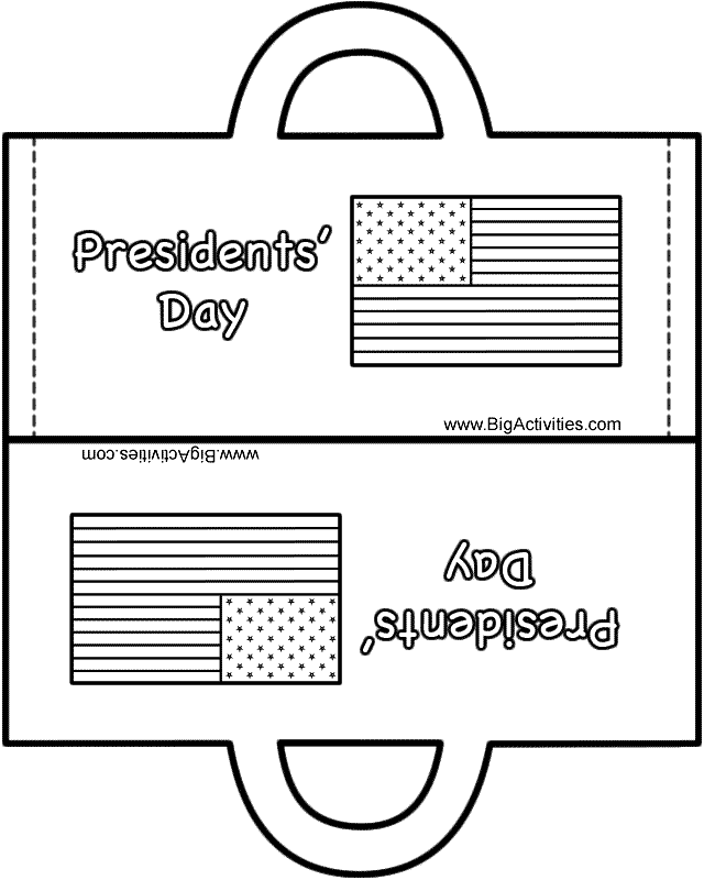 Presidents day bag