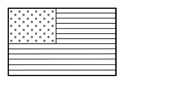 Presidents day flag