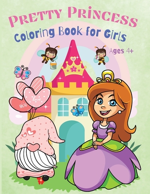 Pretty princess coloring book for kids amazing coloring pages for kids boys and girls kindergarten and pre