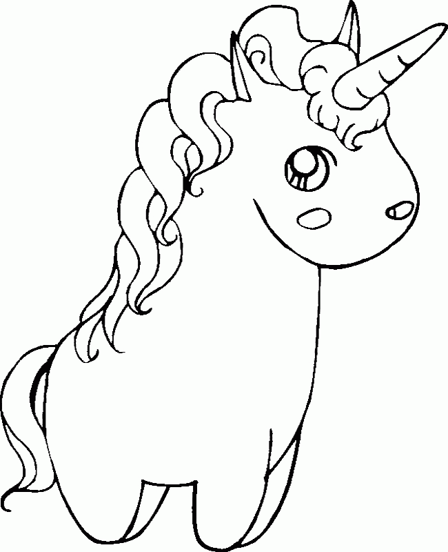 Cute unicorn coloring pages printable for free download