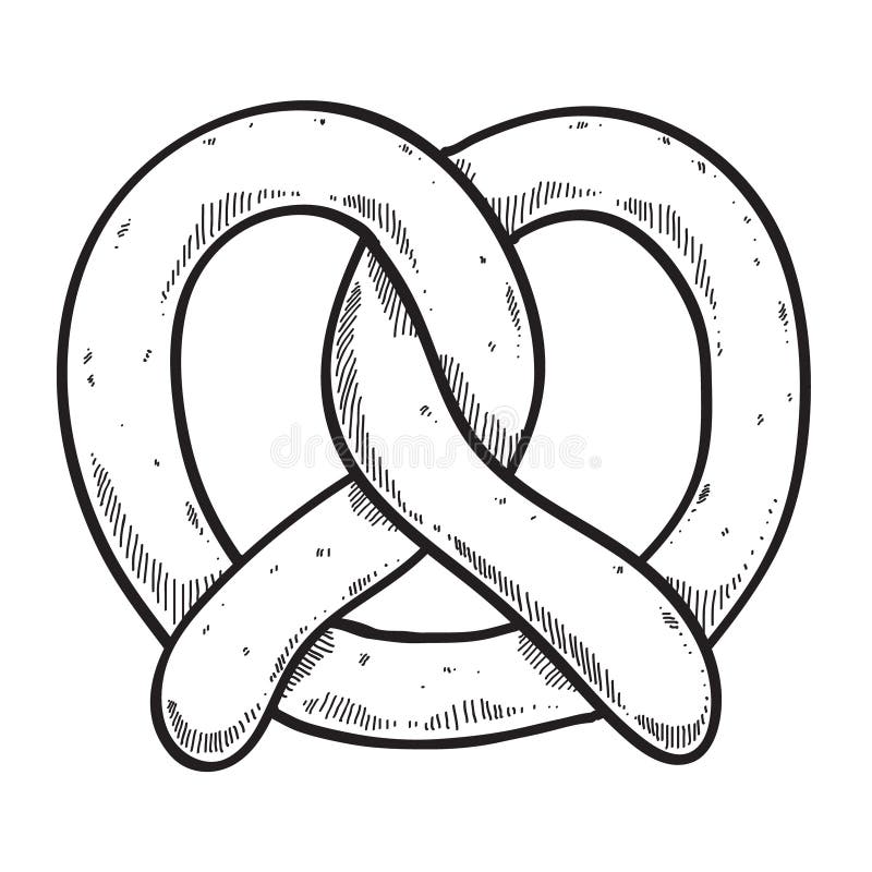 Pretzel stock illustrations â pretzel stock illustrations vectors clipart
