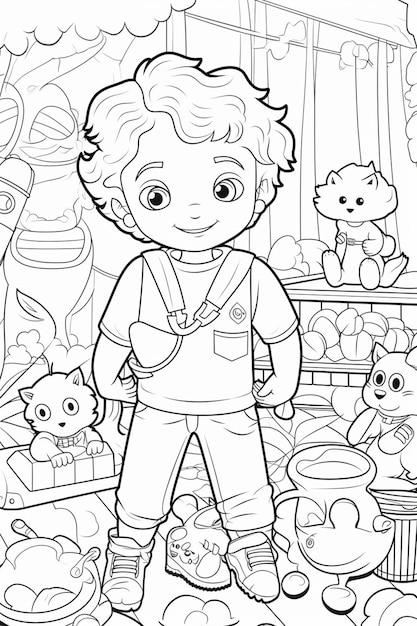 Page pretzel coloring page pictures