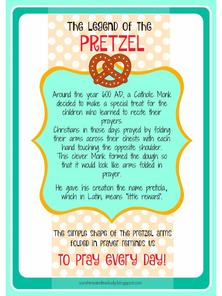 The legend of the pretzel by simplycandy in types graphic art prayer and scouts lds activity activity day girls activity days