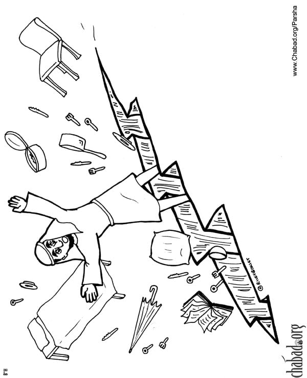 Korach coloring pages