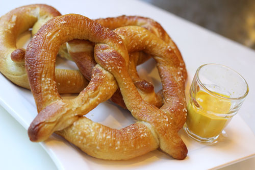 Life is twisted and so are pretzels sweet and crumby