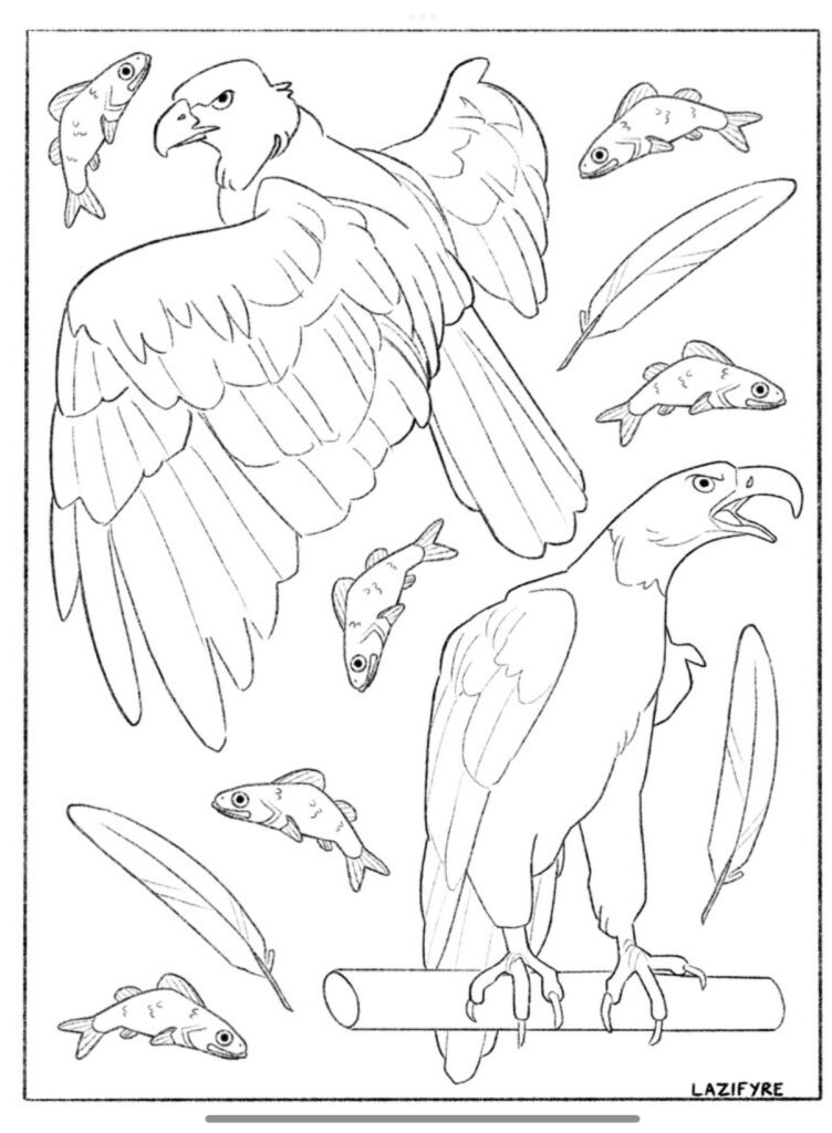 July coloring page
