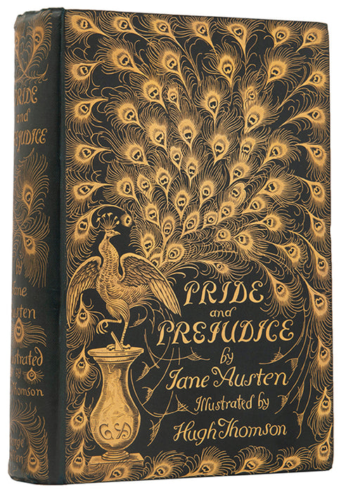 Jane austen pride and prejudice first peacock edition hugh thomson â rare books