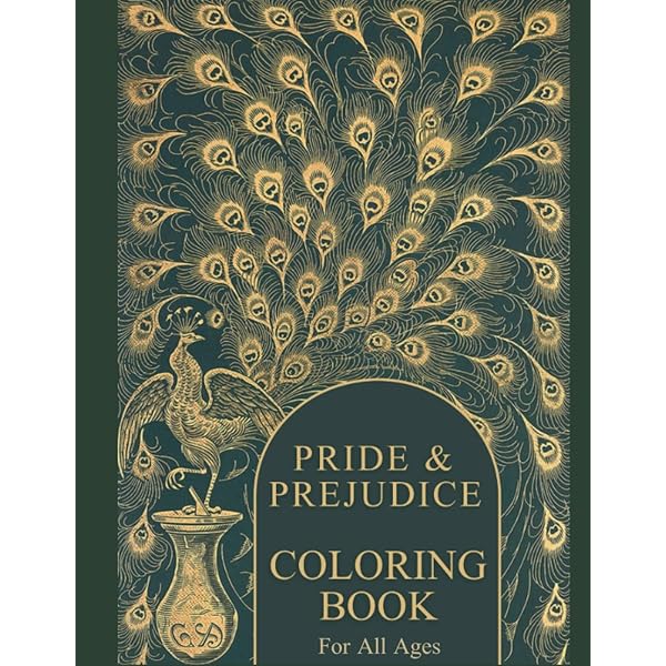 Pride and prejudice a coloring classic austen jane carroll chellie books