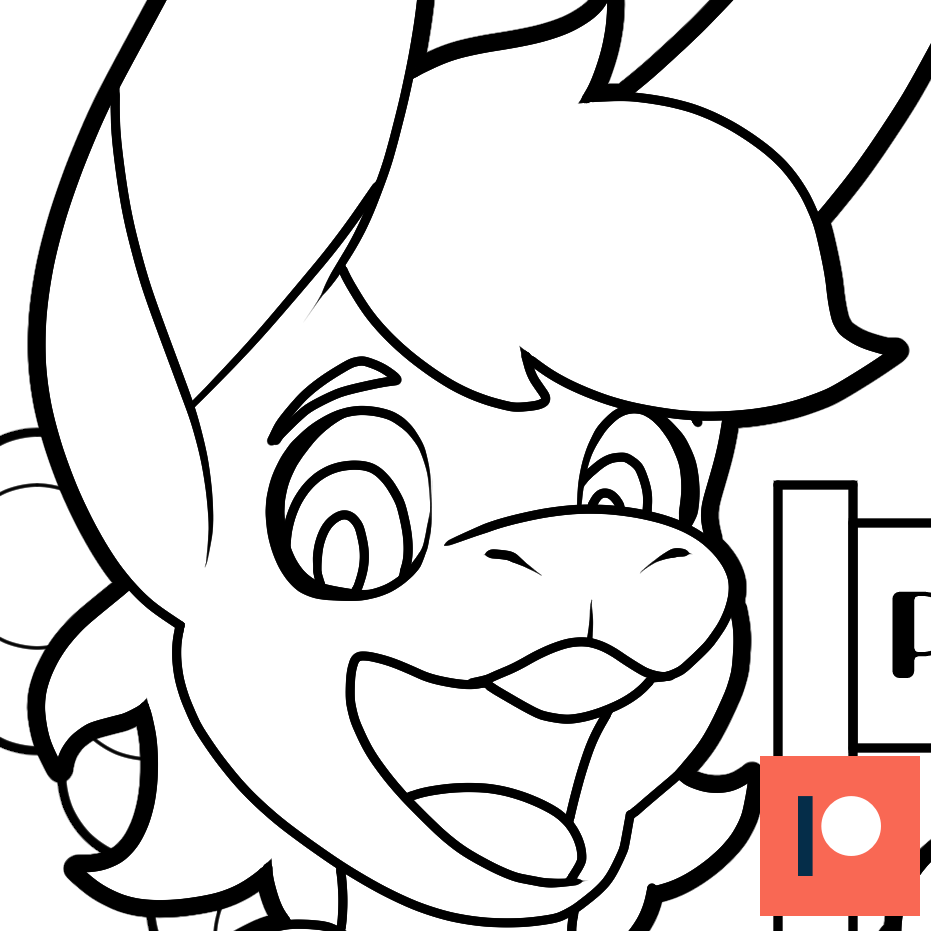 Pride coloring page patreon by egotapenyaku