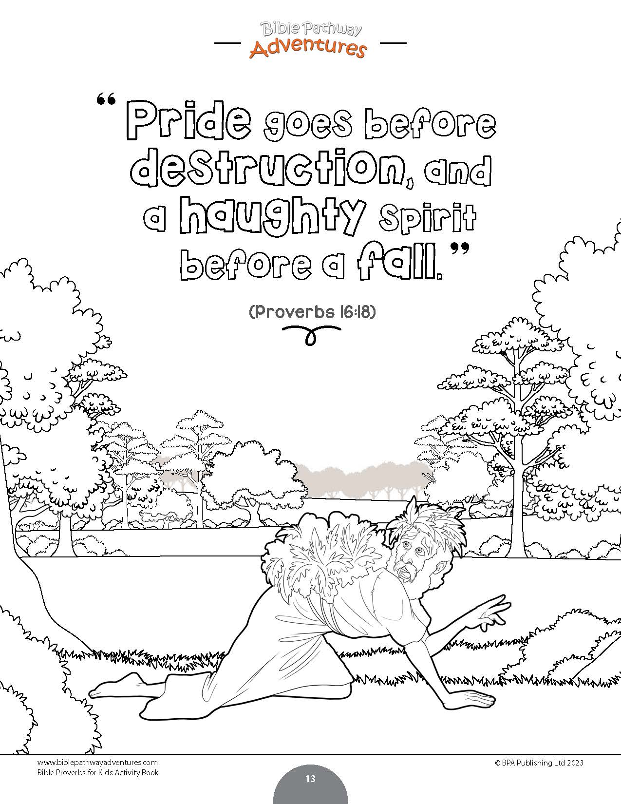 Bible proverbs for kids activity book pdf â bible pathway adventures