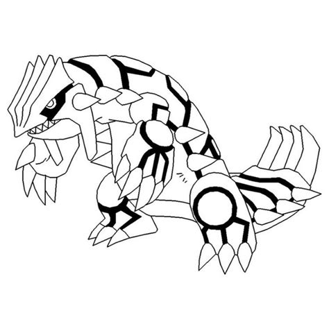 Groudon pokemon louring pages