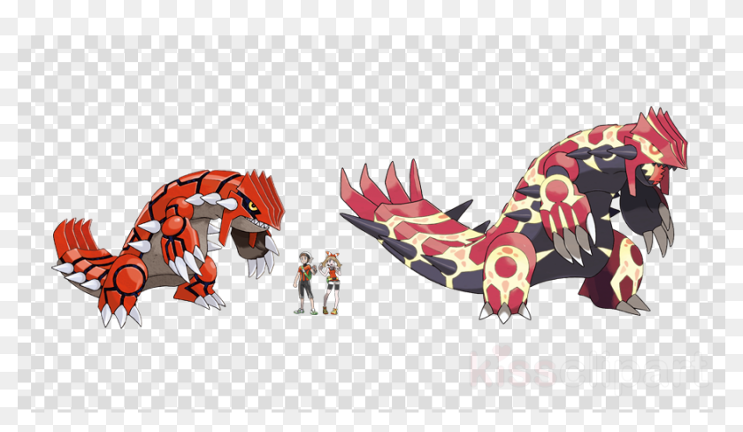 Groudon and primal groudon clipart kyogre et groudon