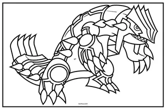 Legendary pokãmon coloring pages