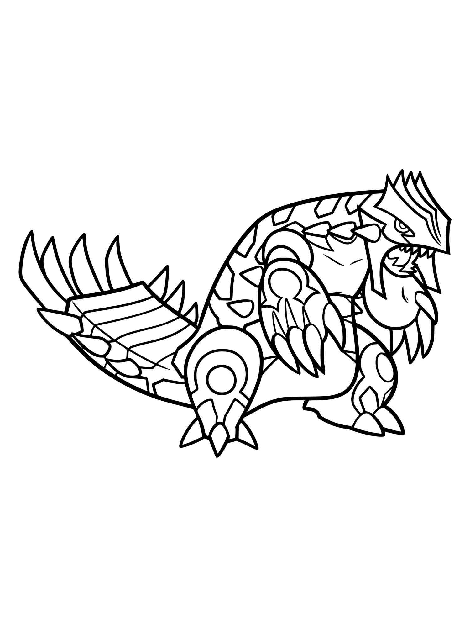 Legendary pokemon coloring pages