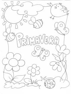 Cuaderno de primavera para preescolar arte de primavera libro de colores murales de primavera